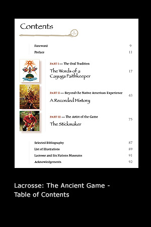 Lacrosse: The Ancient Game content page